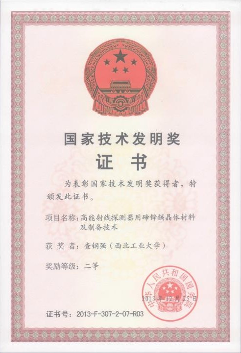 國家技術(shù)發(fā)明獎